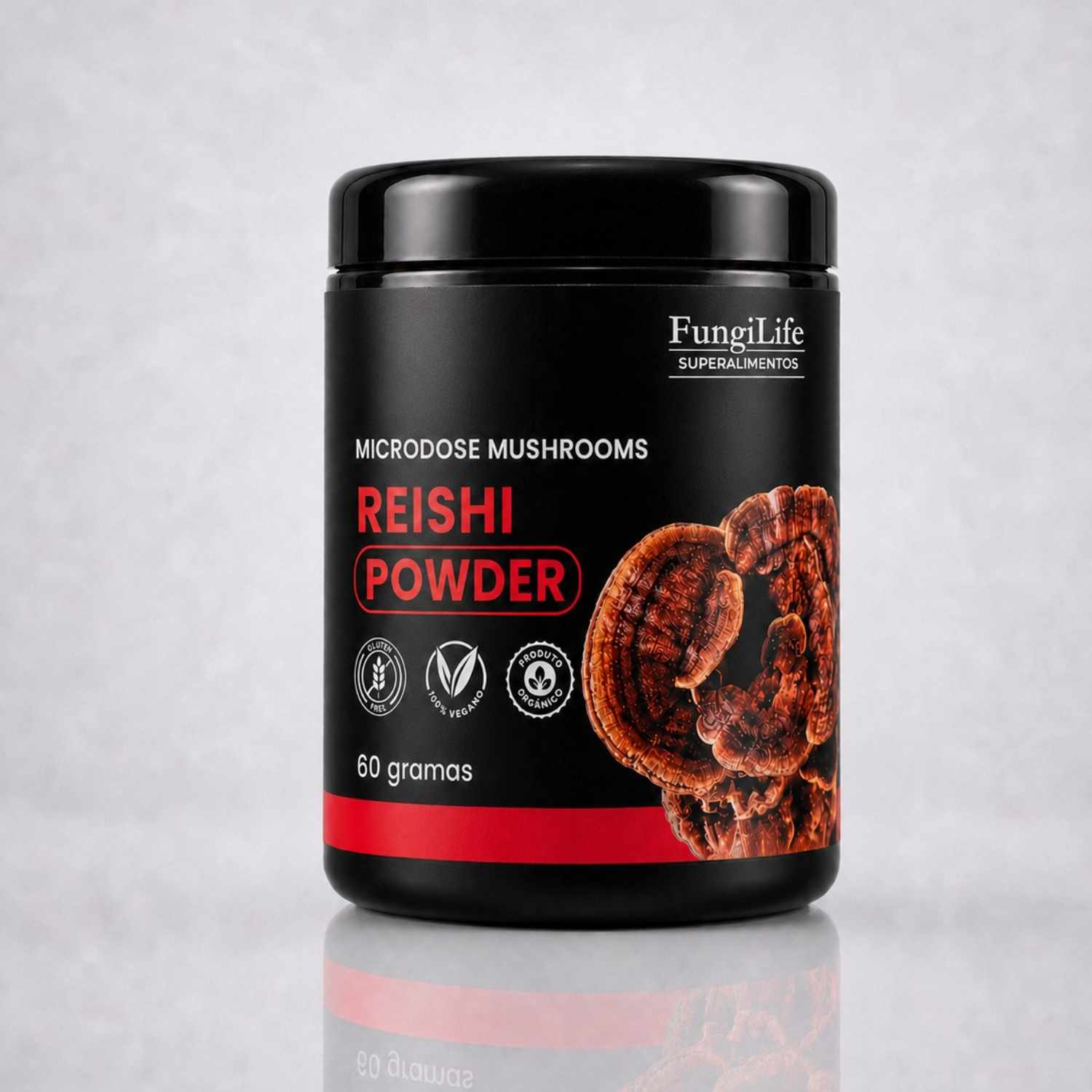 Cogumelo Reishi | Extrato em Pó 60g