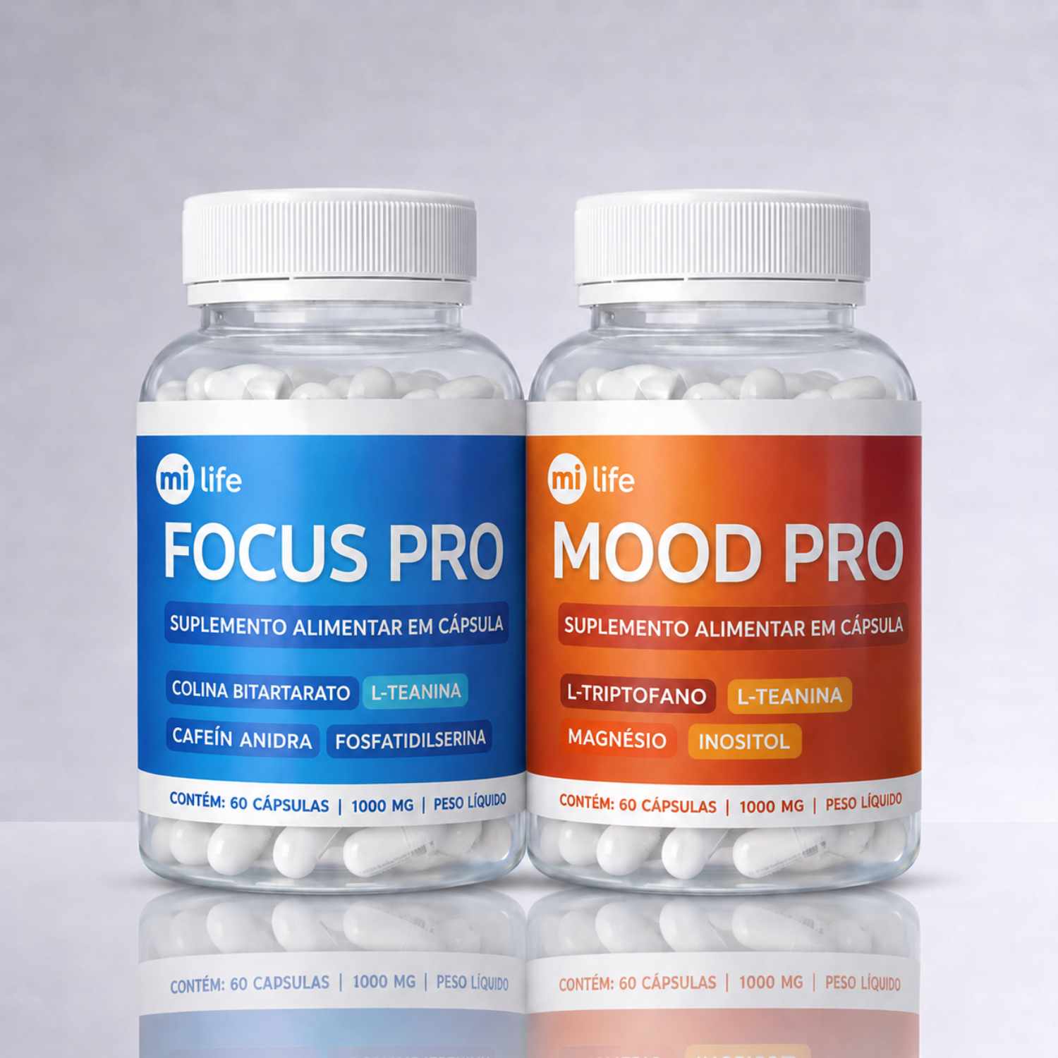 Kit Neuro Power | Focus Pro + Mood Pro 60 caps