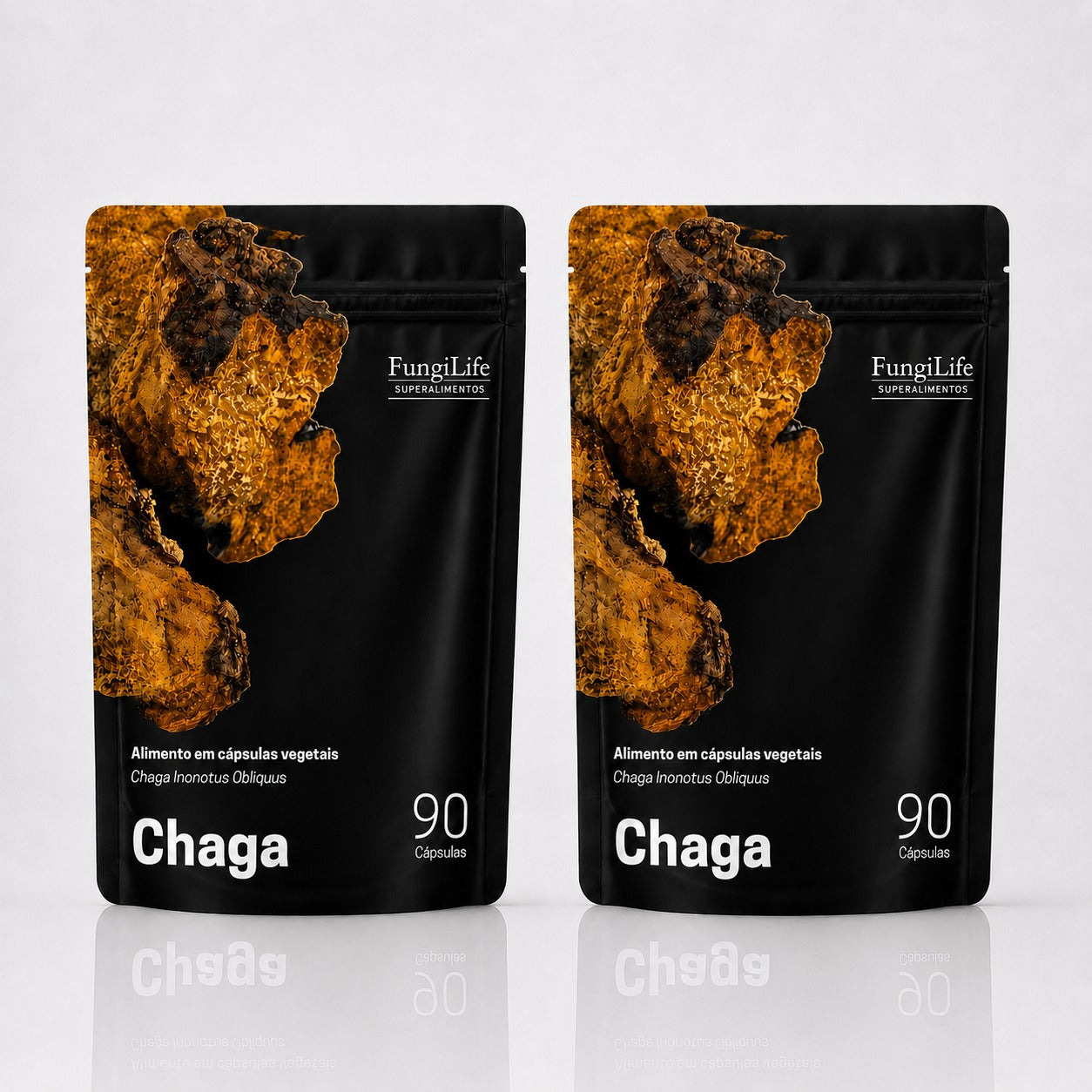 Cogumelo Chaga | Extrato Encapsulado 90 caps
