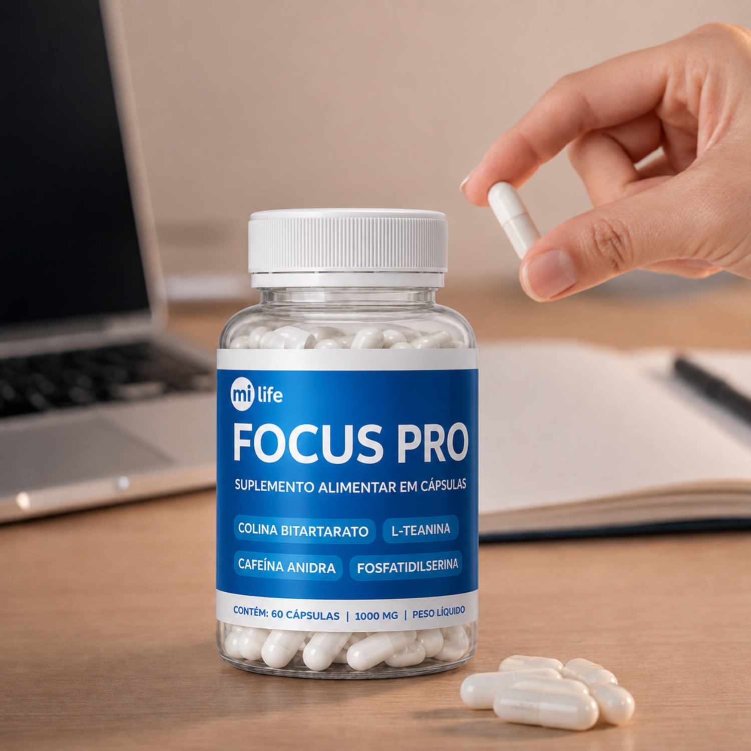 Focus Pro - Clareza e Foco (60 cápsulas)