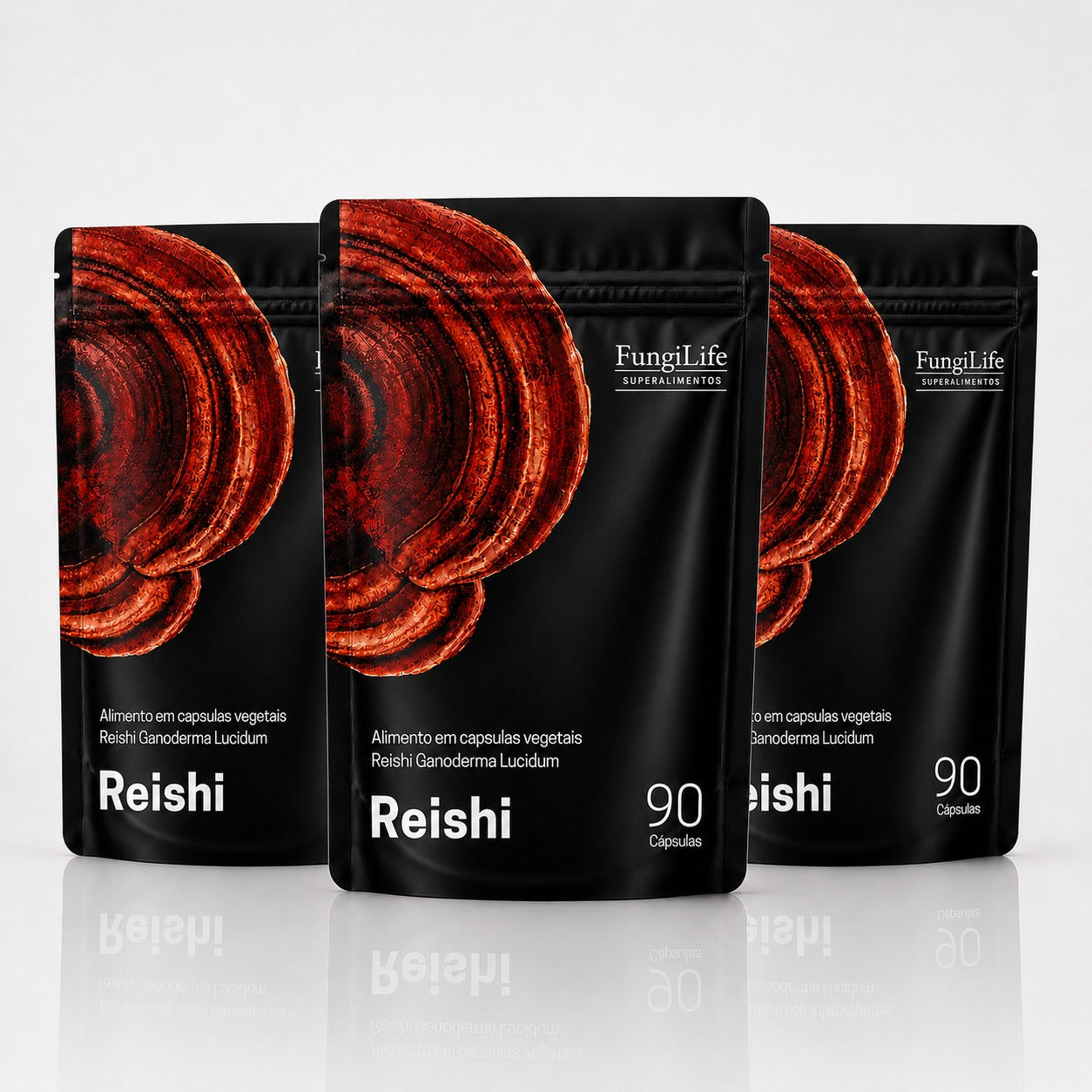 Cogumelo Reishi | Extrato Encapsulado 90 caps