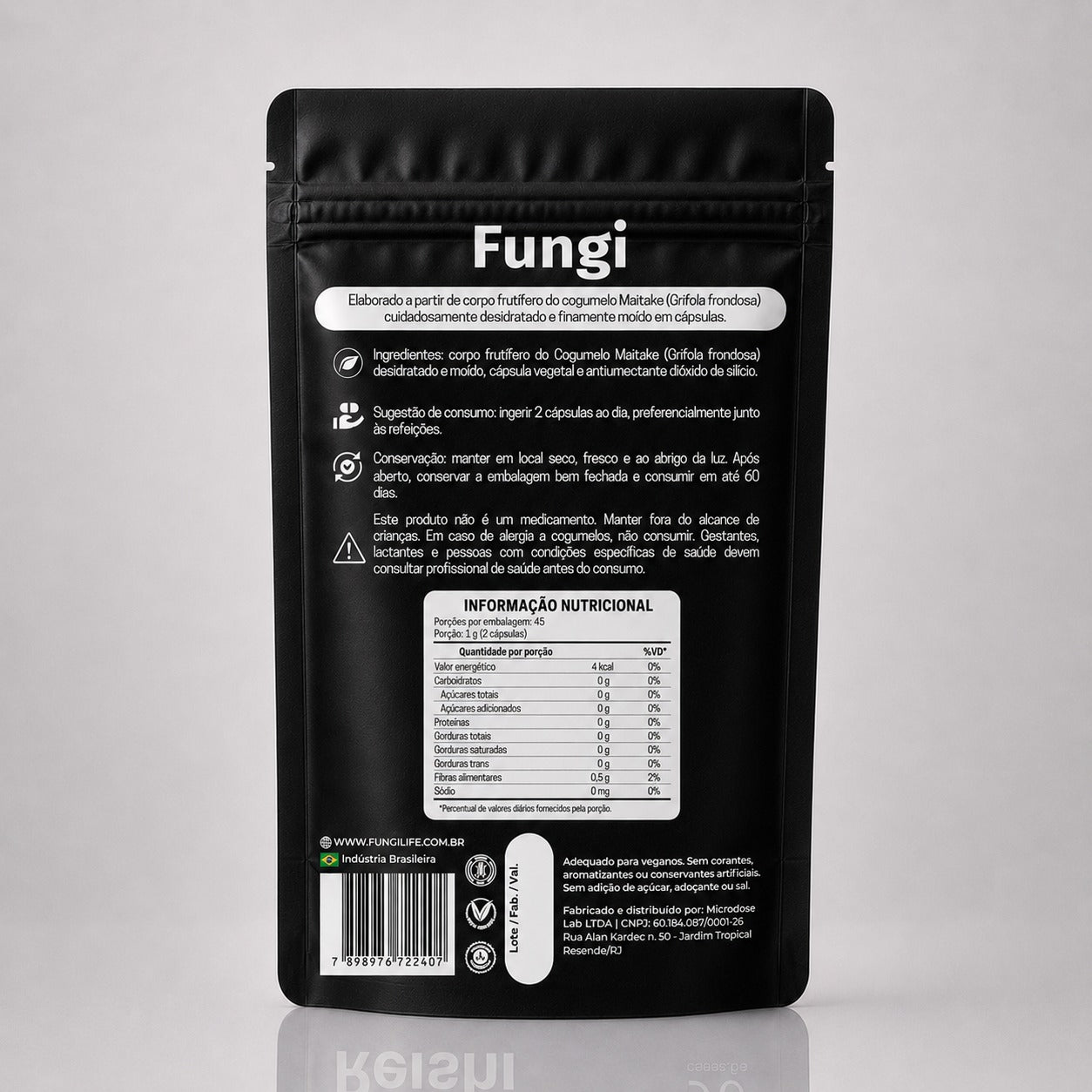 Cogumelo Maitake | Extrato Encapsulado 90 caps